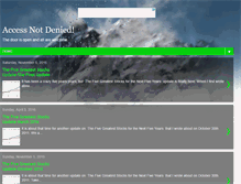 Tablet Screenshot of accessnotdenied.com